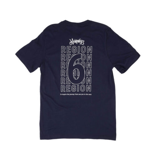 Region 6 Tee-Navy - Image 2